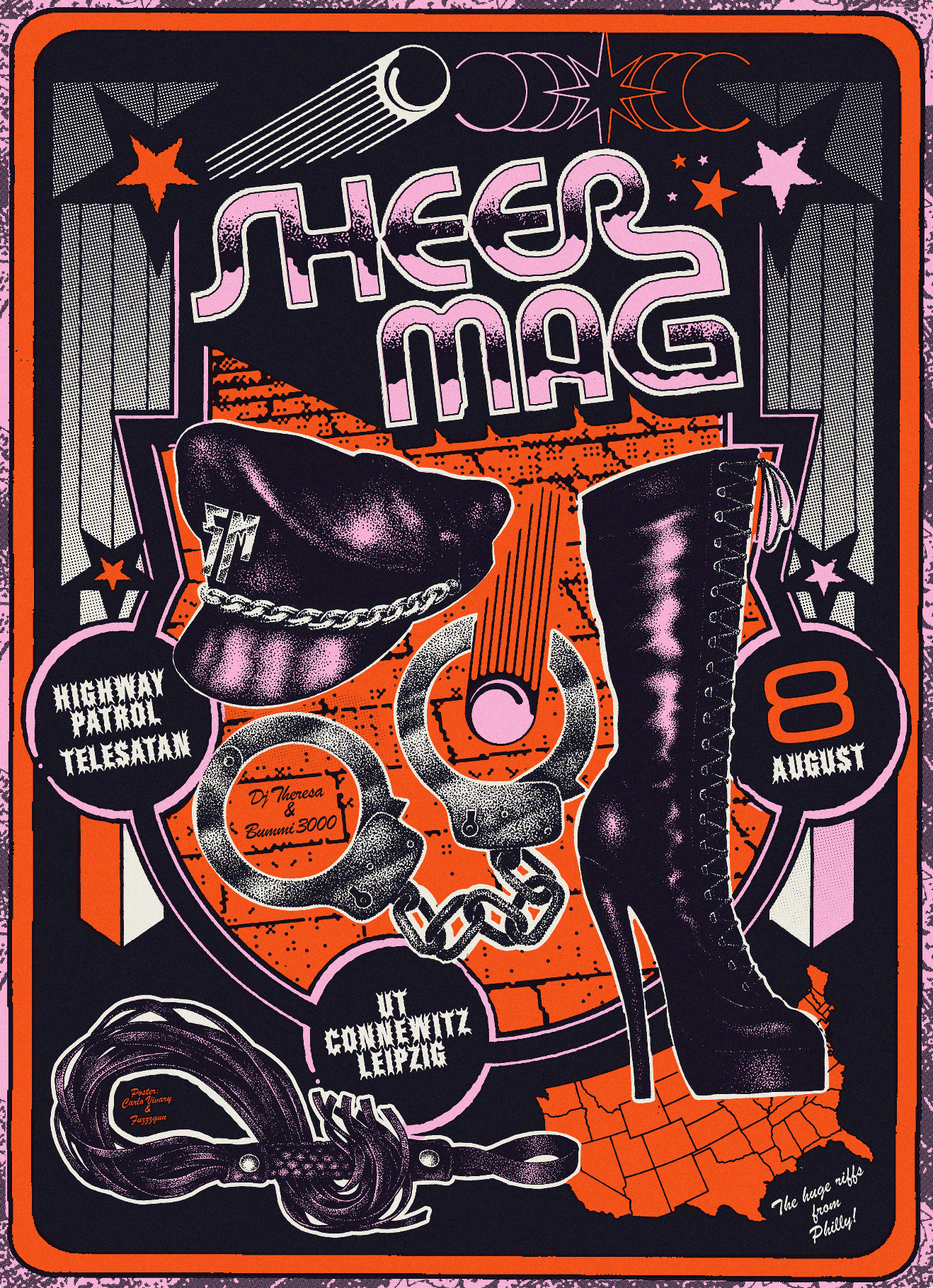 Sheer Mag Gig Poster 2024