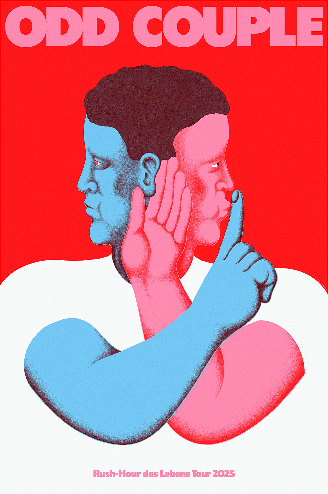 Odd Couple Rush-Hour des Lebens Tour Poster