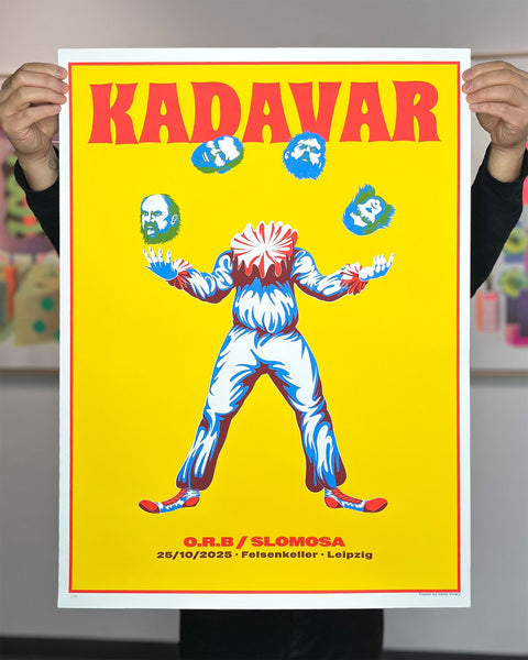 Kadavar Gig Poster 2025