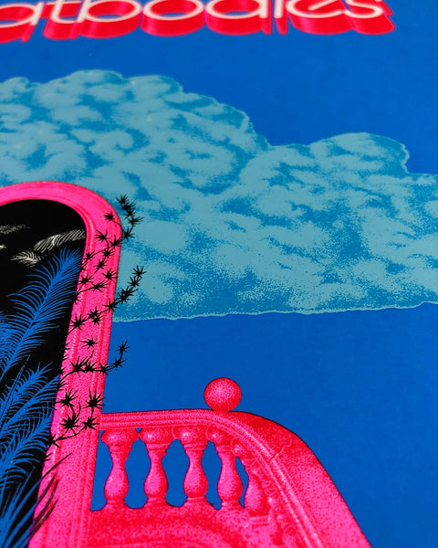 Meatbodies Europe Tour Poster 2025