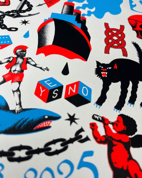 The Offspring Gig Poster 2025