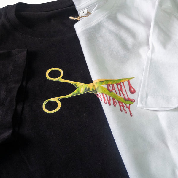 Lady Face Slice Shirt/Sleeve