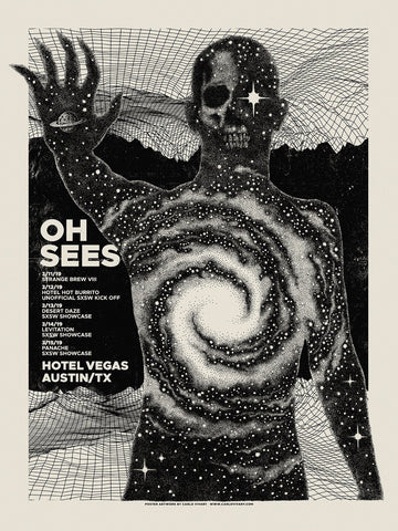 Oh Sees / Gig Poster SXSW 2019