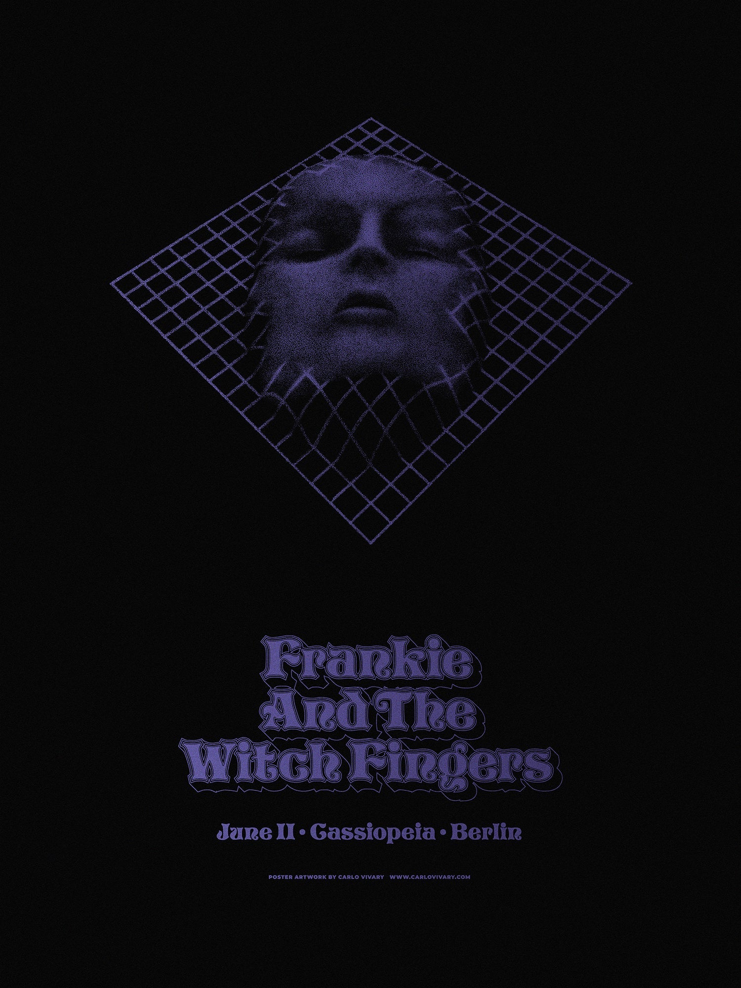 Frankie And The Witch Fingers / Gig Poster 2019