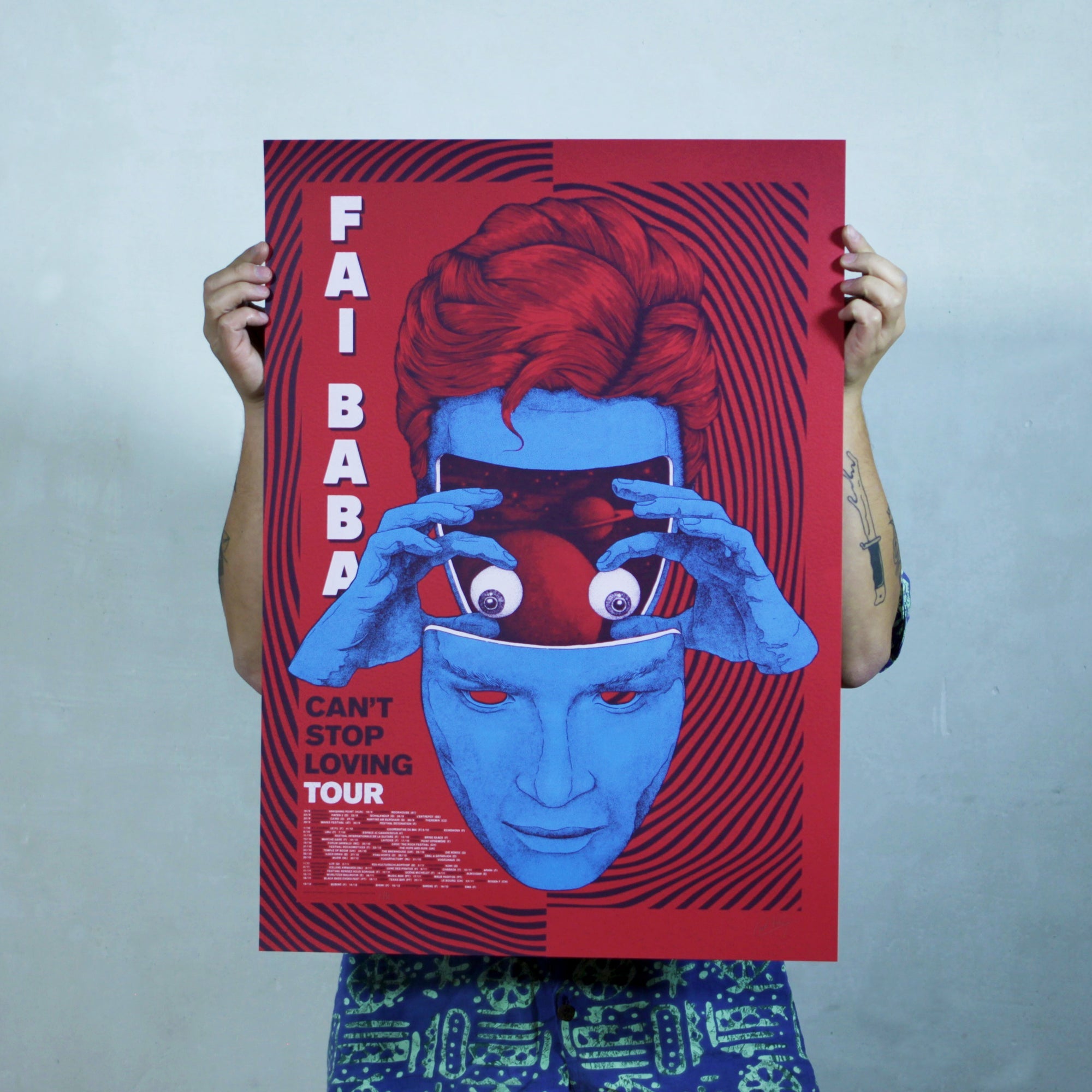 Fai Baba Tour Poster 2017