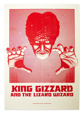 King Gizzard And The Lizard Wizard - Gig Poster Test Print II