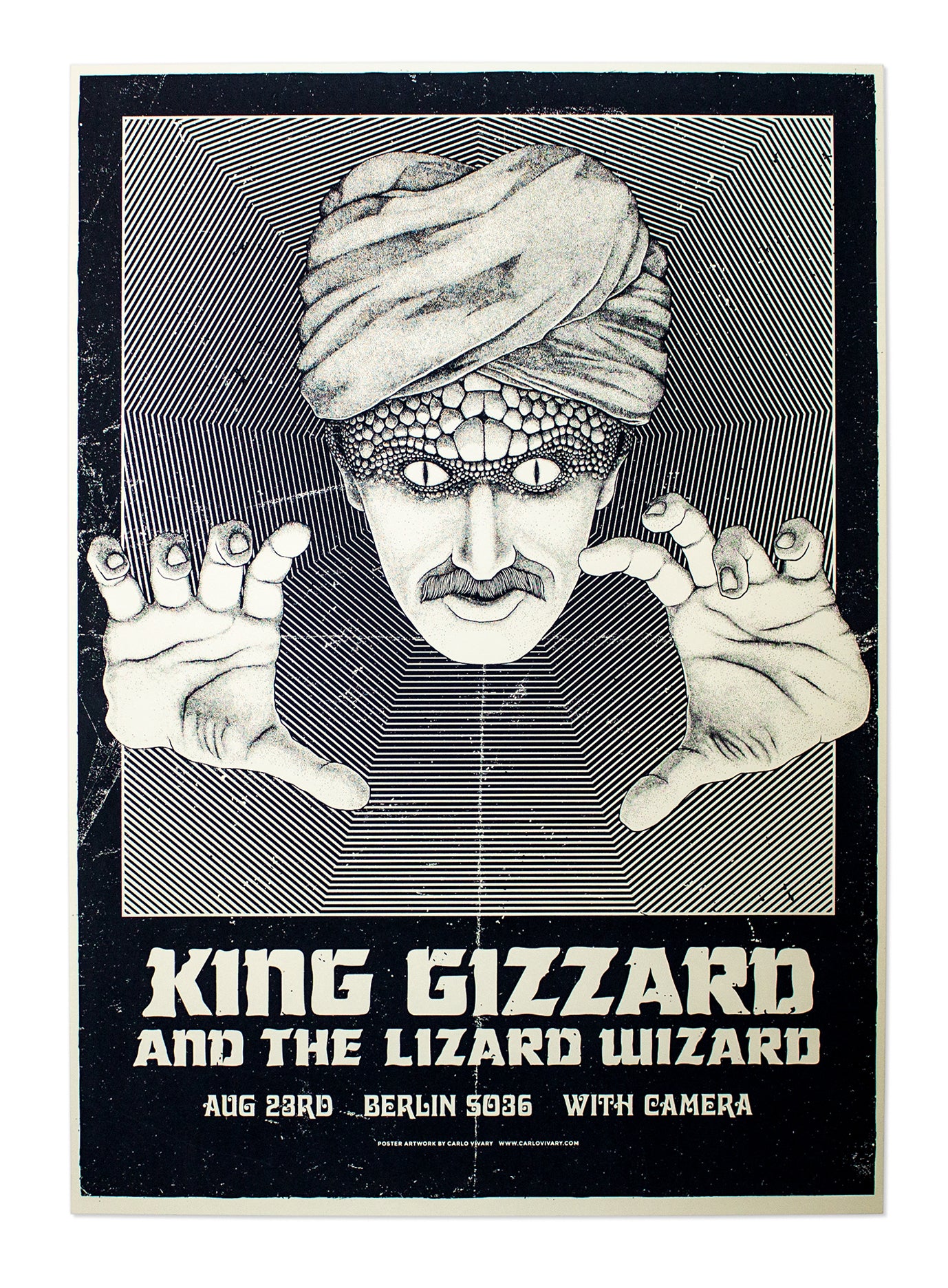 King Gizzard And The Lizard Wizard - Gig Poster Test Print I