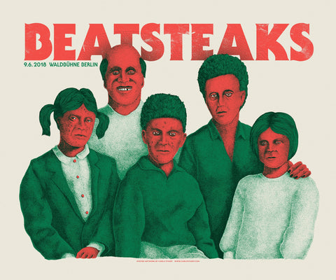 Beatsteaks / Gig Poster Waldbühne 2018