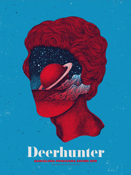 Deerhunter / Primavera Sound Gig Poster 2018