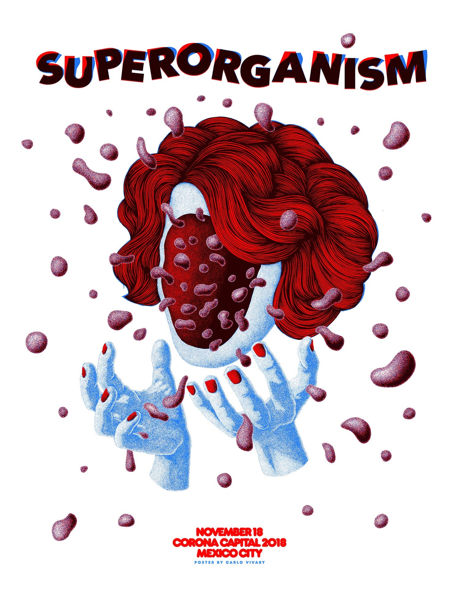 Superorganism / Gig Poster 2018